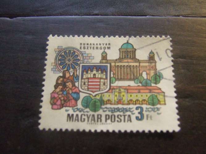 UNGHERIA 1969 CITTA' 3 ft USATO