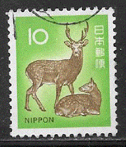 Japon - YT  1293  obl - Daim (1979)