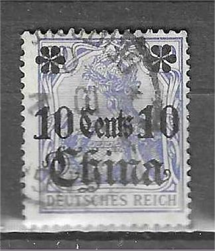 CHINE bureau Allemand YT 32