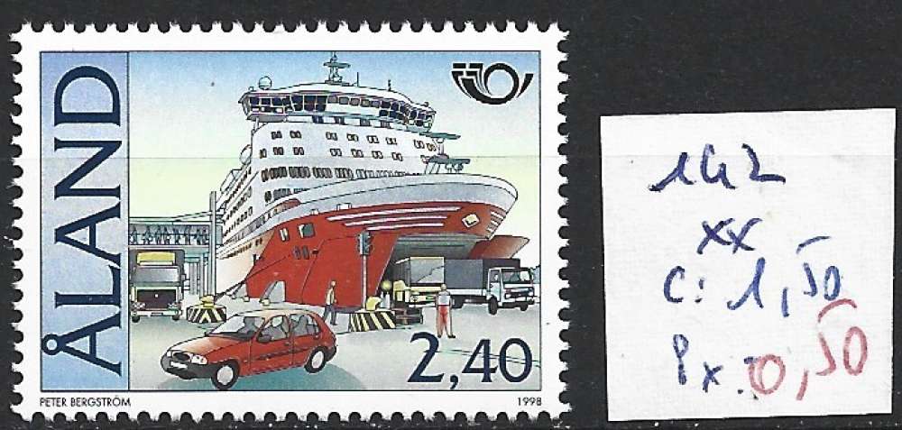 ALAND 142 ** côte 1.50 €