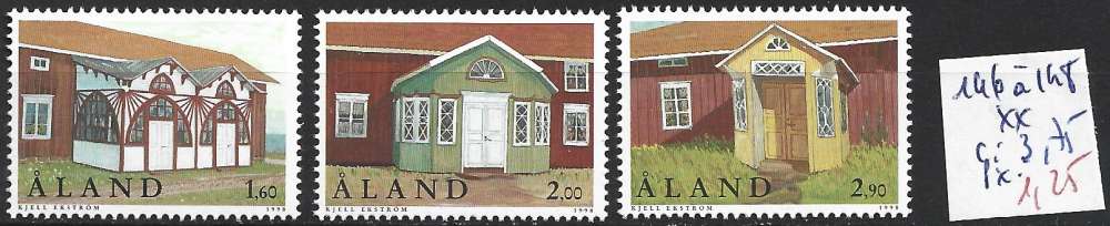 ALAND 146 à 148 ** côte 3.75 €