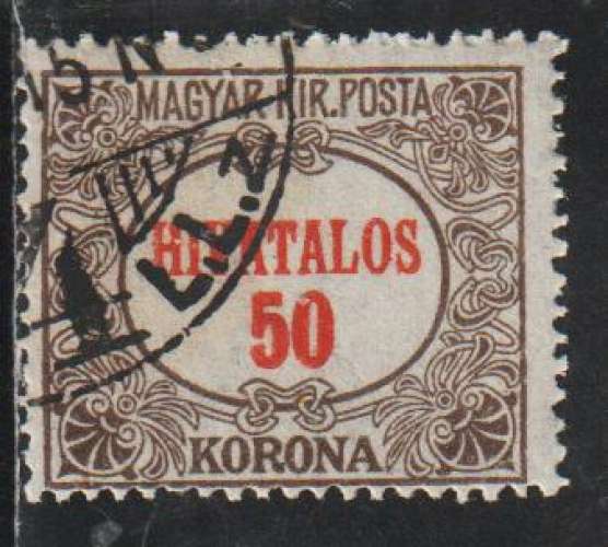 HONGRIE Service - Y&T N° 15