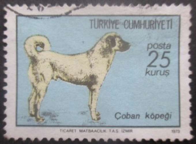 TURQUIE N°2067 Chien oblitéré 