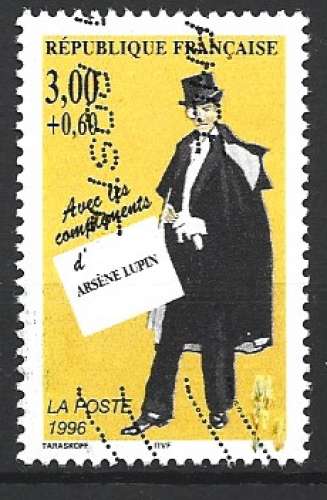 France 1996 - Y & T 3026 - Arsène Lupin