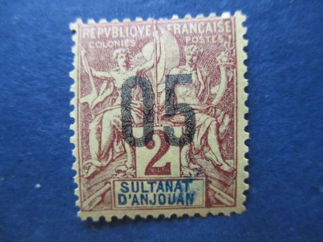 Anjouan y & t 20 *1912