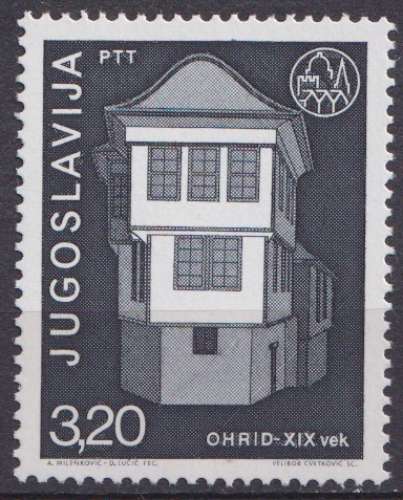 Yougoslavie 1975 Y&T 1517 neuf ** - Maison d'Ohrid 