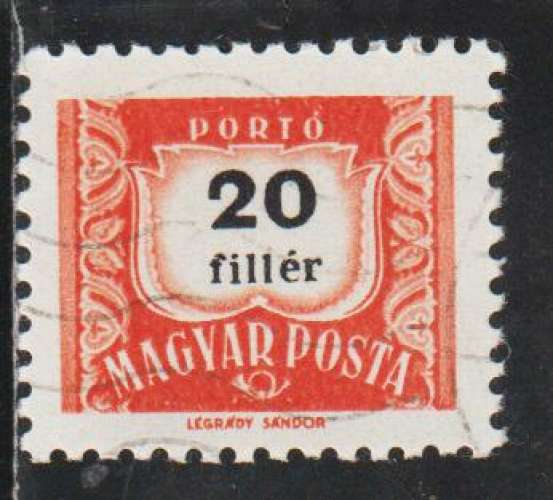 HONGRIE Taxe - Y&T N° 223  B