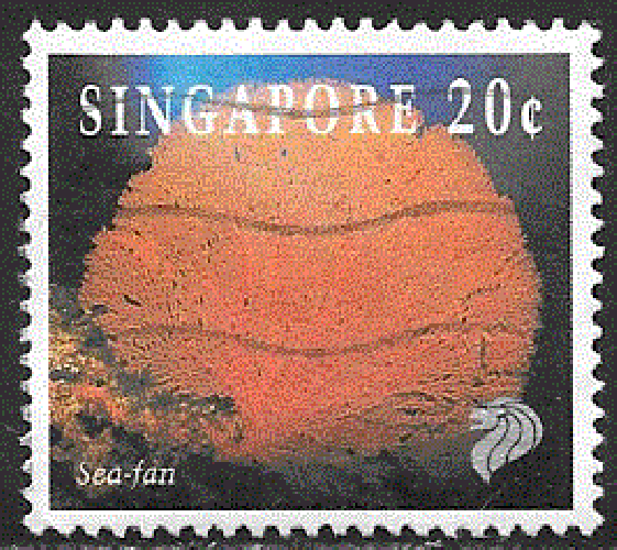Singapour - YT  689  obl - Corail (1993)