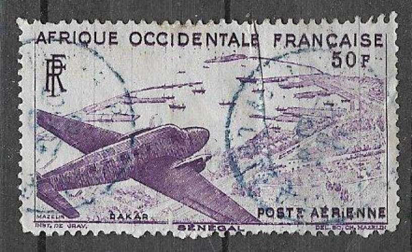 AOF - 1947 - YT n °  12  oblitéré 