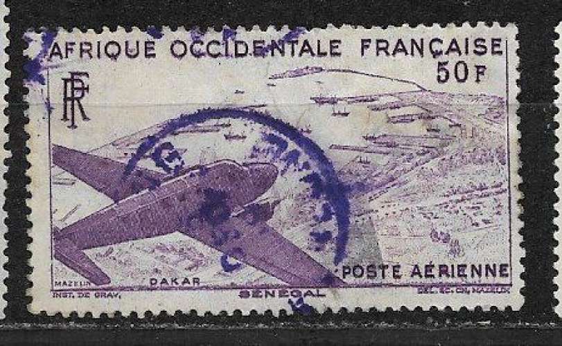 AOF - 1947 - YT n °  12  oblitéré 