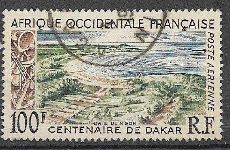 AOF - 1958 - YT n °  27  oblitéré
