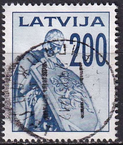 lettonie ... n° 298  obliteré - 1992