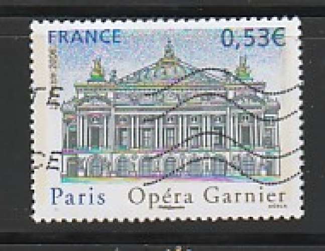 France timbre n° 3926 ob année 2006 Paris Opéra Garnier