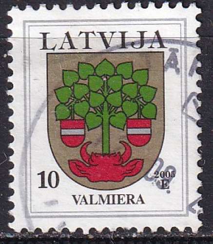  lettonie ... n° 488  obliteré ... 2000