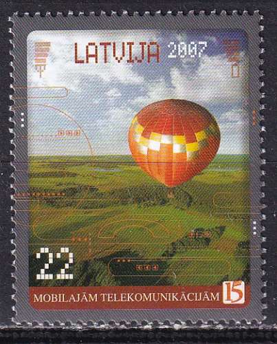  lettonie ... n° 666  neuf** ... 2007