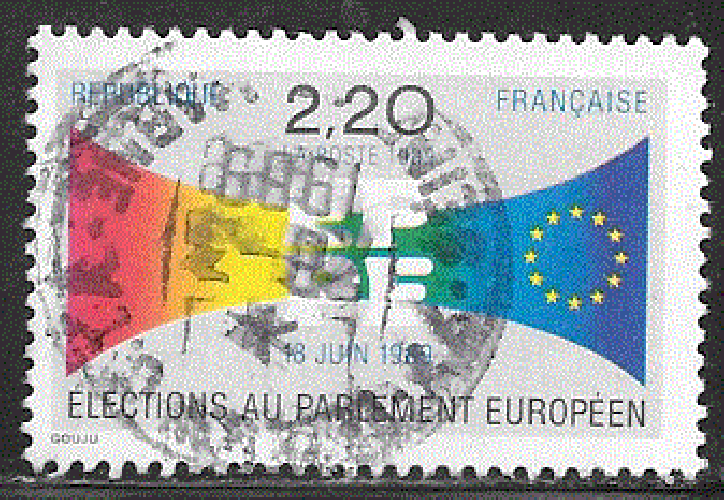 France - YT  2572  obl - Elections européennes (1989)