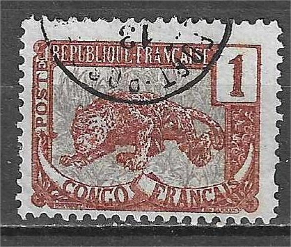CONGO FRANCAIS YT 27
