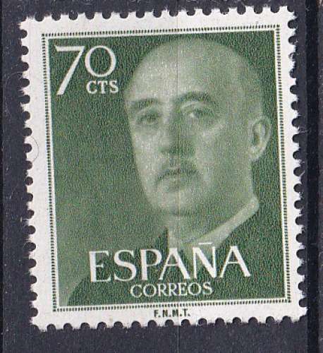 ESPAGNE - 1955 - Général Franco - Yvert 862 Neuf **