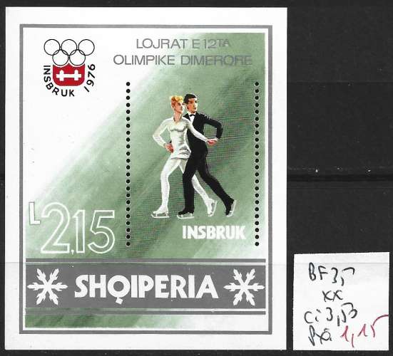 ALBANIE BF 35 ** côte 3.50 € 