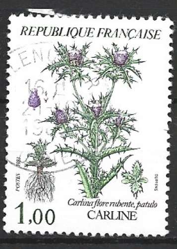 FRANCE 1983 - Y & T : 2266 - Fleurs : carline