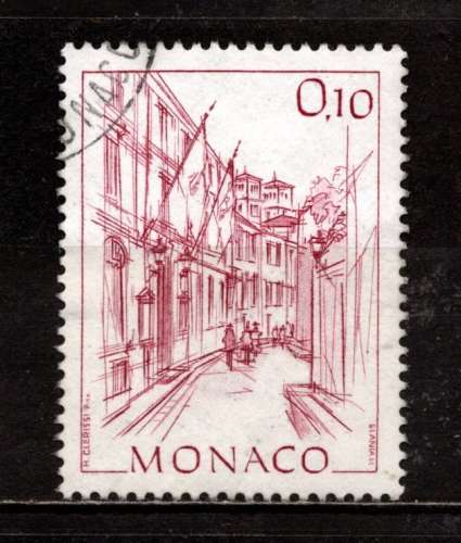 Timbre Monaco n° 1405 oblitéré, TB