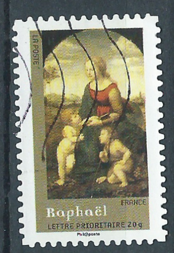FRANCE-OBL-2008-YT N°4139-La belle jardinière