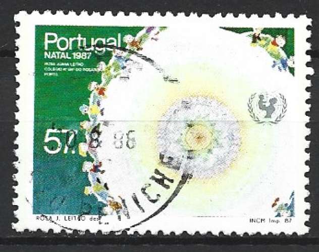 portugal 1987- Y & T : 1714 - Dessin d'enfant