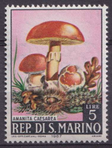 Saint Marin 1967 Y&T 698 neuf ** - Champignons 