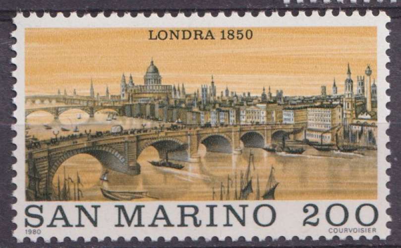 Saint Marin 1980 Y&T 1009 neuf ** - Londres 