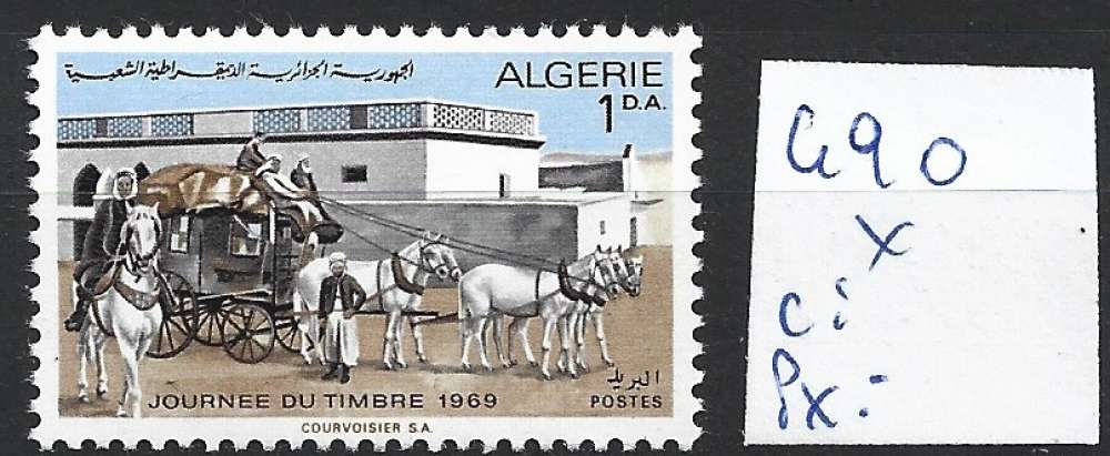 ALGERIE 490 * côte 3.50 € 