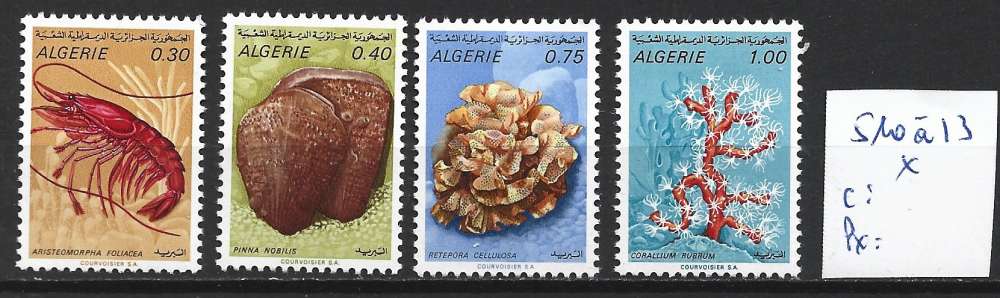 ALGERIE 510 à 413 * côte 6.50 € 