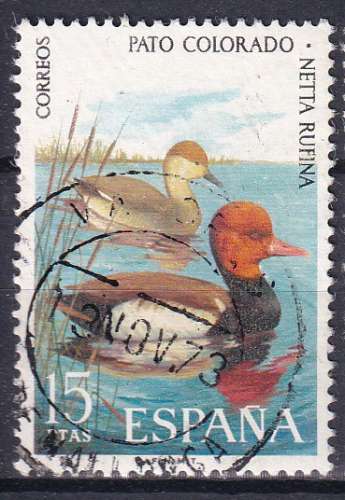 ESPAGNE - 1973 - Oiseaux  - Yvert 1792 Oblitéré