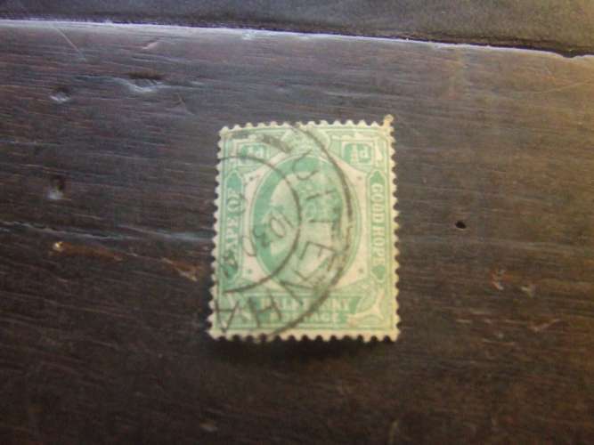 CAPO DI BUONA SPERANZA 1902 EDOARDO 1/2  p USATO