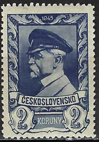 Tchécoslovaquie - 1945-46 - Y & T n° 386 - MNH