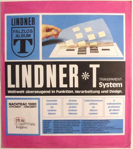 Lindner - Jeu EUROPA 1980 (Emissions Est-Européennes)