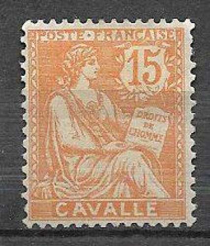 Cavalle - 1902 - YT n° 12  *