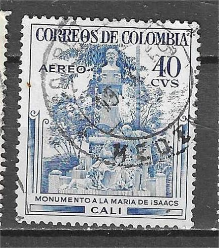 COLOMBIE poste aérienne YT 244