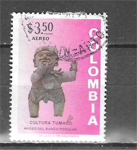 COLOMBIE poste aérienne YT 563