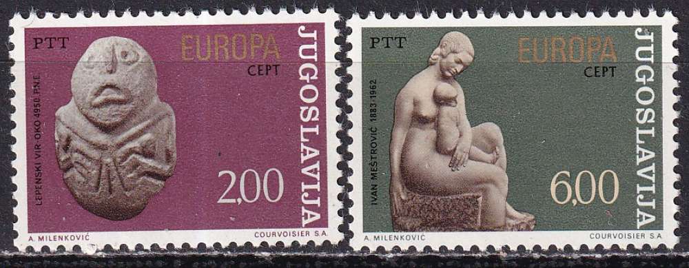 yougoslavie ... n° 1438/1439  neufs** ...1974