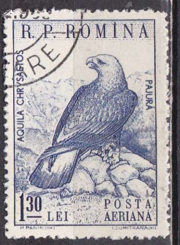 ROUMANIE PA N° 107 de 1960 oblitéré 