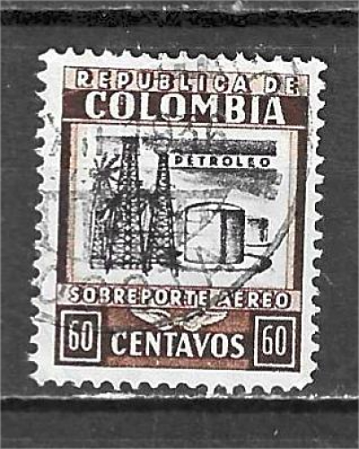 COLOMBIE poste aérienne YT 111