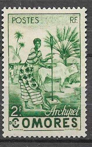 Comores - 1950 - YT n° 4  *