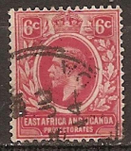 afrique orientale britannique et ouganda ... n° 135  obliteré ... 1912