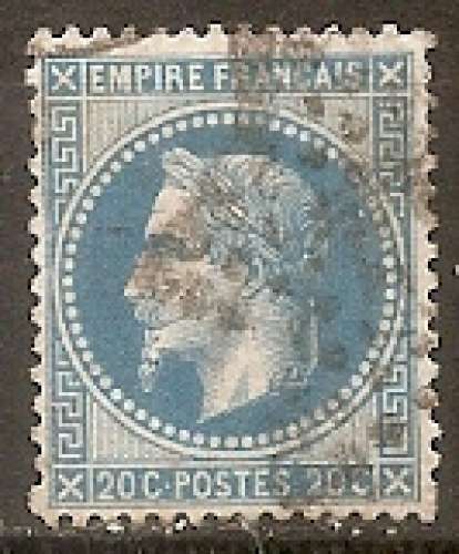 france ... n° 29A  obliteré ... 1867 