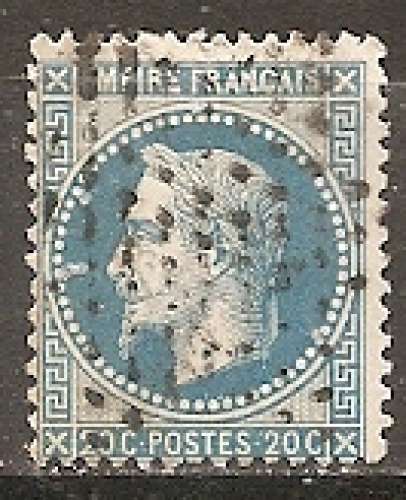 france ... n° 29A  obliteré ... 1867 
