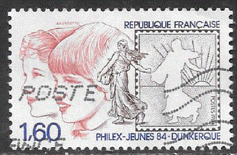 France - YT  2308  obl- Philex-jeunes, oblitération récente (1984)