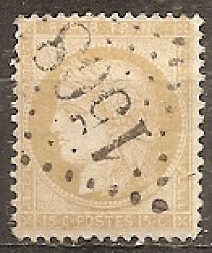 france ... n° 59  obliteré ... 1871