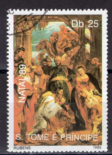 SAINT-THOMAS ET PRINCE - Timbre n°972 oblitéré