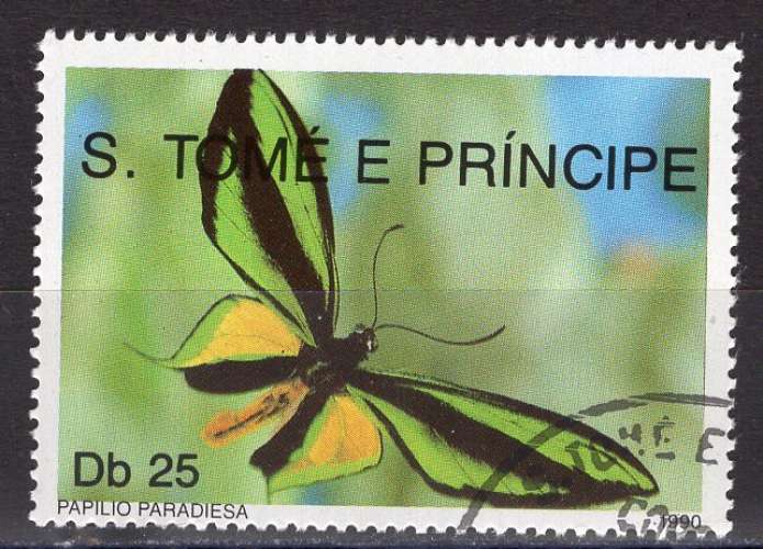 SAINT-THOMAS ET PRINCE - Timbre n°985 oblitéré