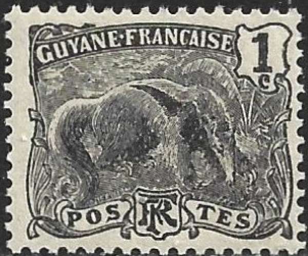 France - Guyane - 1904 - Y&T 49 ** - MNH